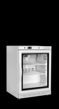 TEFCOLD UF200VGW Mrazicí skříň prosklené dveře, bílá 