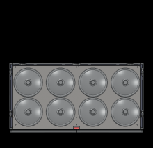 Serrco by TEFCOLD SKB-8 Chladicí box na sudy 