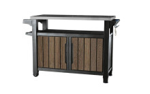 Grilovací stolek Keter UNITY XL 207 l Walnut 