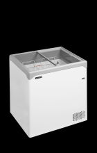 TEFCOLD NIC202SC Pultová mraznička prosklené rovné víko 