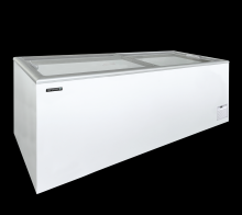 TEFCOLD IDA600-W1 Pultová mraznička prosklené oblé víko 