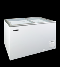 TEFCOLD IDA300-W1 Pultová mraznička prosklené oblé víko 