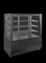 TEFCOLD PDA3-CTF120B-1 Chladicí vitrína cukrářská černá 