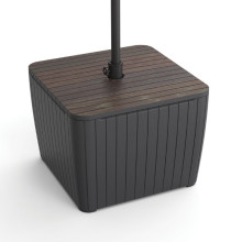 Zahradní stůl Keter Luzon Deco walnut / grafit 