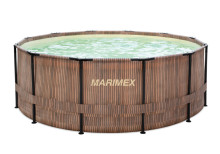 Bazén Marimex Florida 3,66x1,22 m se skimmerem- motiv TEAK 