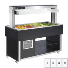 Bufet chlazený GN 4-1/1 200mm, Weng...