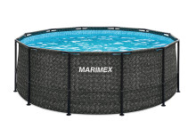 Bazén Marimex Florida 3,66x1,22 m se skimmerem - motiv RATAN 