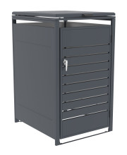 Přístřešek na popelnice G21 68x117x80 cm, antracitový 