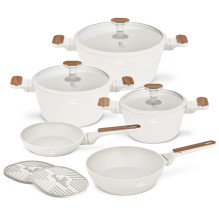 Sada nádobí Berlingerhaus s titanovým povrchem 10 ks Sahara Nordic Collection 