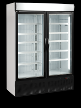 TEFCOLD NF 5000 G Mrazicí skříň prosklené křídlové dveře 