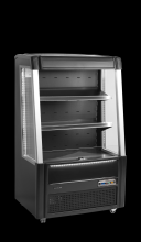 TEFCOLD ODC 90 BLACK Chladicí vitrína přístěnná, černá 