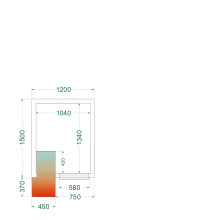 TEFCOLD CRPF1215 Cold Room 