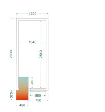 TEFCOLD CRPF1227 Cold Room 