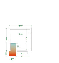 TEFCOLD CRPF1515 Cold Room 