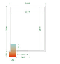 TEFCOLD CRPF2430 Cold Room 