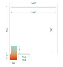 TEFCOLD CRPF3030 Cold Room 