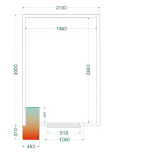 TEFCOLD CRPF2130WD Cold Room 