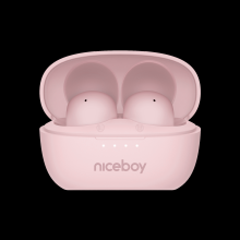 Sluchátka Niceboy Podsie 4 POP Sakura Pink 
