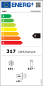 HAIER HSR3918ENPB Americké chladnička SBS 90 Series 3
