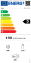 HAIER HBW7519DT Kombinovaná chladnička ID Series range