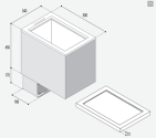VITRIFRIGO TL43 12/24V, 40 litrů