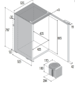 Vitrifrigo C130L CHR 12/24 V 130 litrů - černá